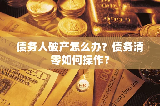 北京债务人破产怎么办？债务清零如何操作？