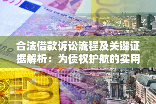 北京合法借款诉讼流程及关键证据解析：为债权护航的实用指南