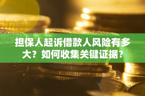 北京担保人起诉借款人风险有多大？如何收集关键证据？