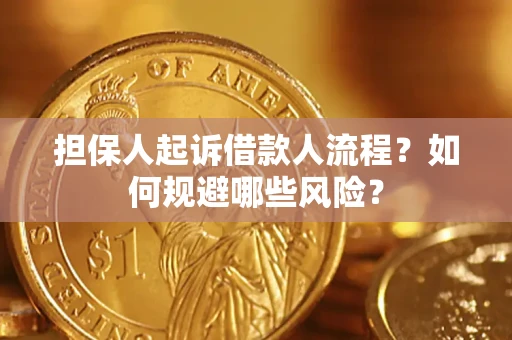 北京担保人起诉借款人流程？如何规避哪些风险？